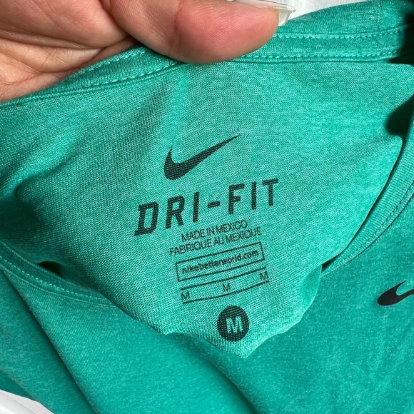 Nike Teal Dri-Fit Shirt - Picture 3 of 7